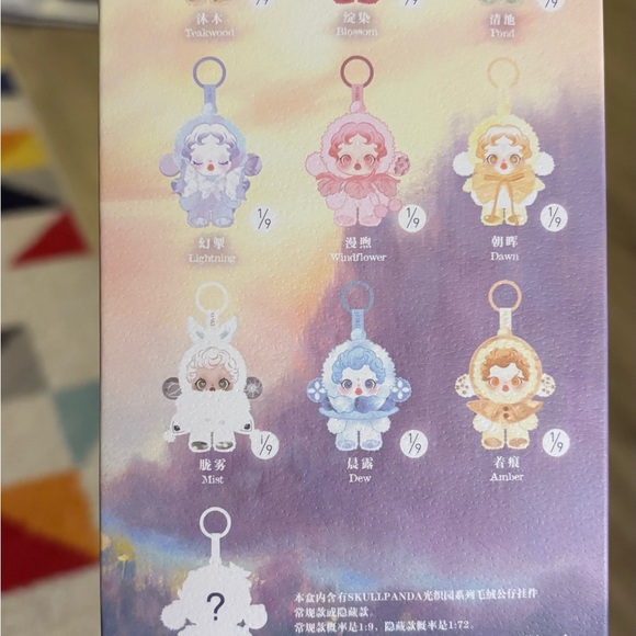 Skullpanda Pink Fluffy Keychain 💯% Authentic Guaranteed - Picture 5 of 6